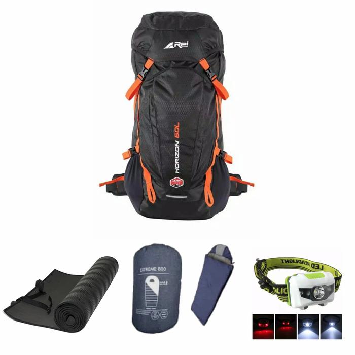 Gambar paket arei horizon 60 liter dari krakatau mountain undefined Tokopedia