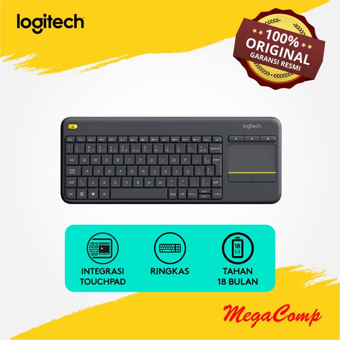 Gambar Keyboard Logitech K400 Plus Wireless - Hitam dari Megacomp Online undefined Tokopedia