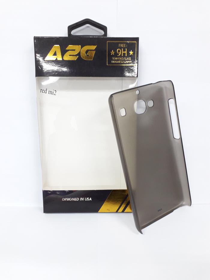 Gambar A2G Hardcase casing for Xiaomi redmi 2 prime free tempered glass - Hitam dari Acessories, Display Security undefined Tokopedia