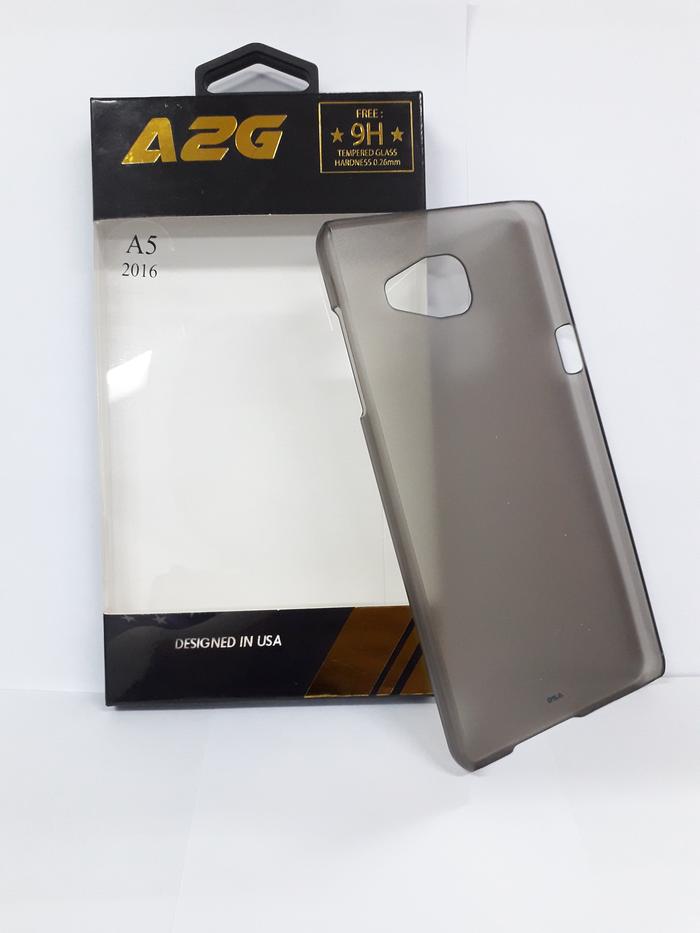 Gambar A2G Hard case casing samsung galaxy A5 2016 Free tempered glass - Hitam dari Acessories, Display Security undefined Tokopedia