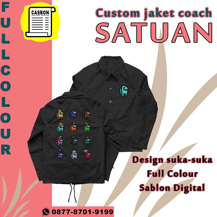 jaket coach custom