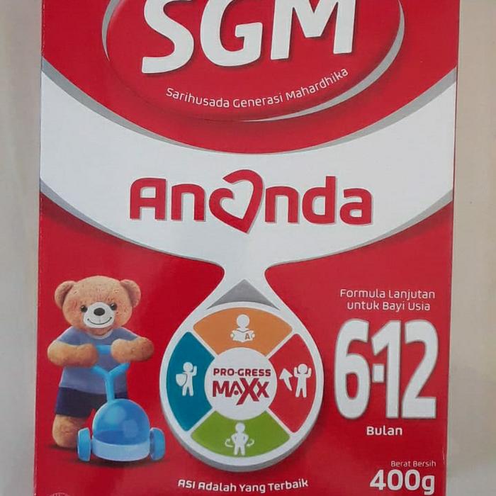 Gambar SUSU SGM ANANDA 2 (6-12BLN) 400gram dari Nie Susu undefined Tokopedia