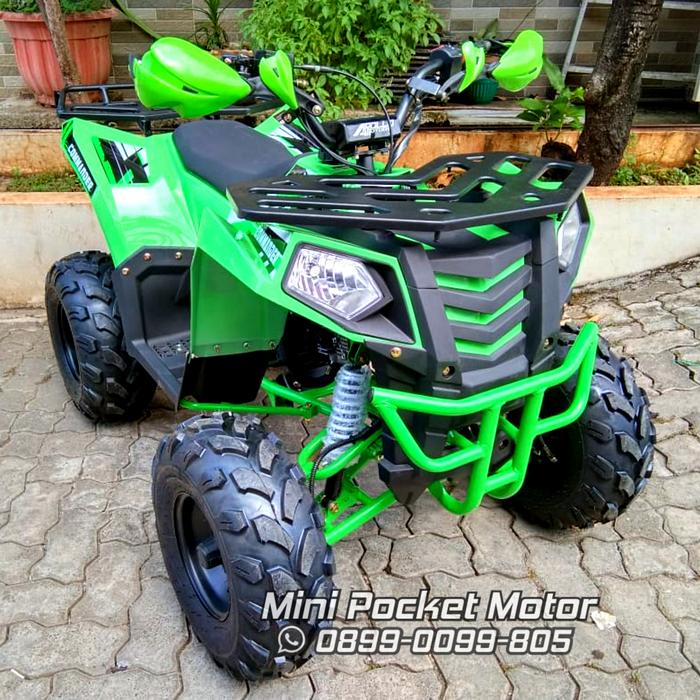 Gambar ATV 125cc ATV Commander 125cc Big ATV 125cc Apollo Mesin Motor 4T - Hijau dari Mini Pocket Motor Sparepart undefined Tokopedia