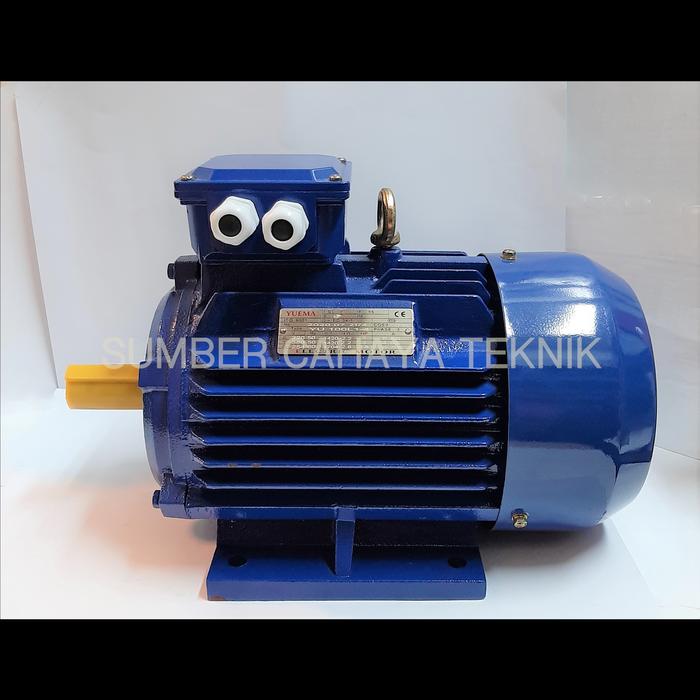 Gambar YU 3HP 3 Phase Dinamo / Elektro Motor 1400 rpm 4 pole YUEMA dari SCT SUMBER CAHAYA TEKNIK undefined Tokopedia