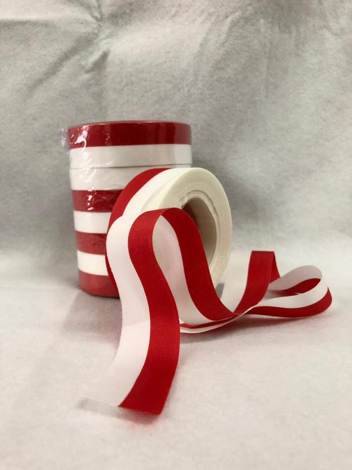 Gambar Pita Satin Bendera Merah Putih Premium Grade A - 1 Inchi (2,5cm) dari ZHUMAR JAYA INTERLINING undefined Tokopedia