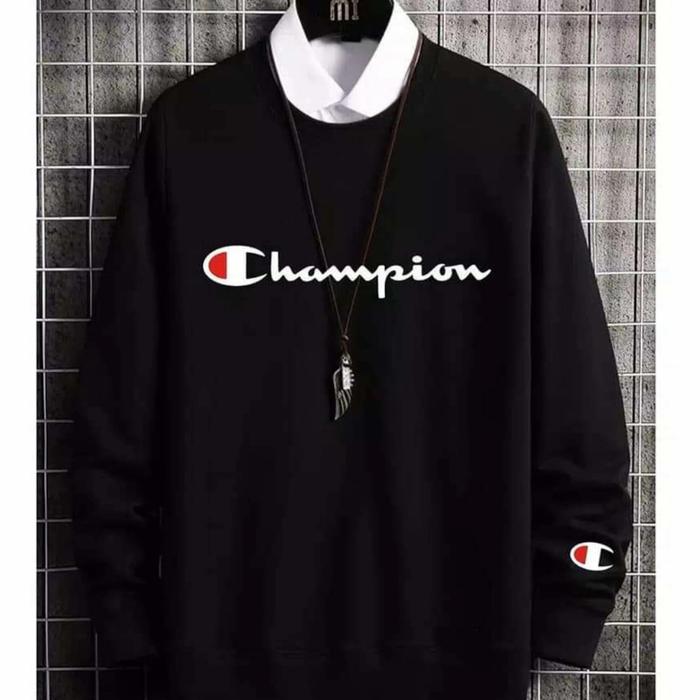 Jual Sweater Champion tanpa topi/ k-pop 