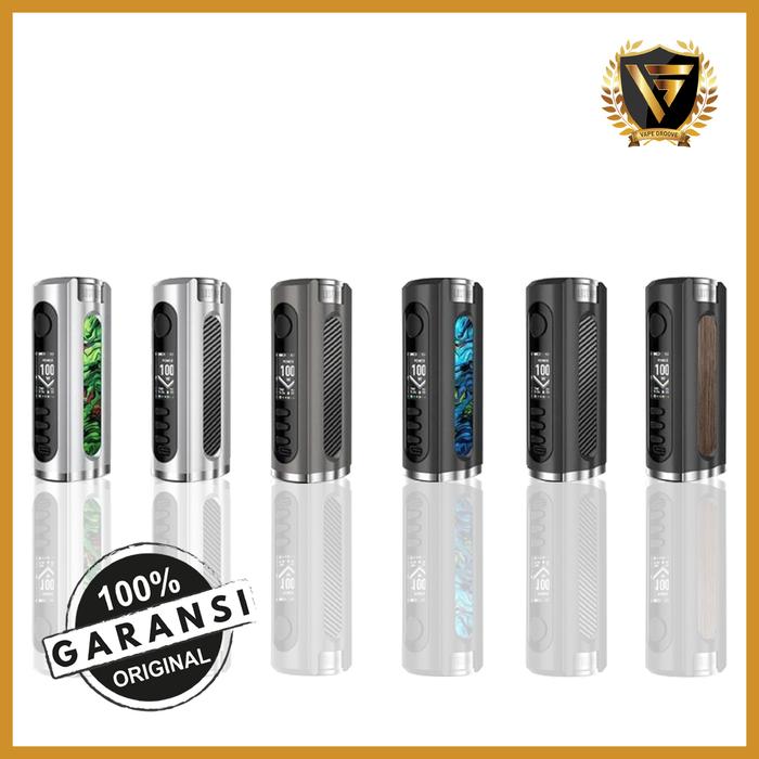 Gambar LOST VAPE GRUS MOD 100W MOD GRUS MOD ONLY MOD VAPE GRUS AUTHENTIC - GUNMETAL/CARBON dari vapegroove undefined Tokopedia