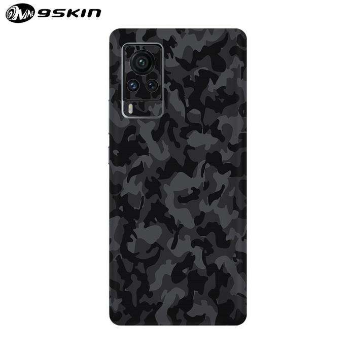 Gambar 9Skin - Premium Skin Protector for Vivo X60 Pro - 3M Special Textures - Black Army, Back Only dari 9SKIN Premium undefined Tokopedia