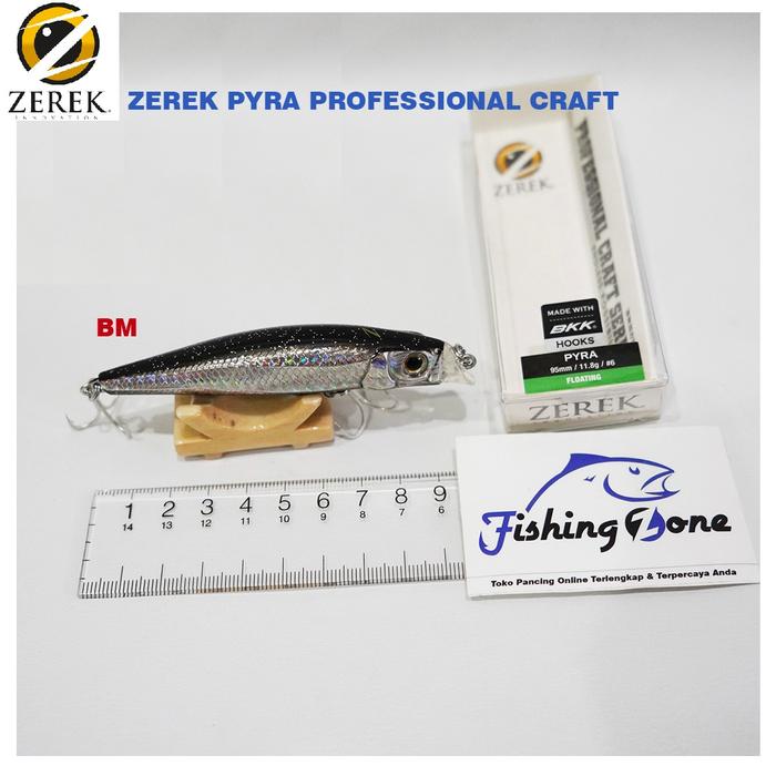 Gambar Zerek PYRA Floating Lure 120mm 20g - Umpan Pancing Best Minnow - BM dari Fishing zone undefined Tokopedia