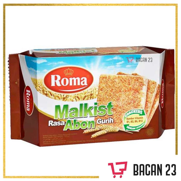 Gambar Biskuit Roma Malkist (135gr) (Abon-Coklat)/ Biskuit Crackers / Bacan23 - KrimKrekers135g dari Toko Bacan 23 undefined 3 Tokopedia