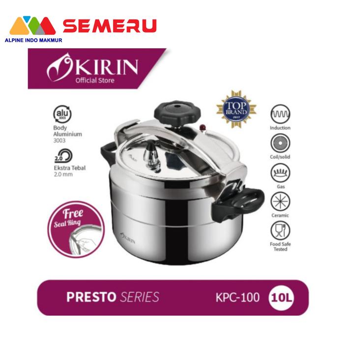 Gambar KIRIN PANCI PRESTO 10 L KPC-100 dari SemeruStoreMakassar undefined Tokopedia