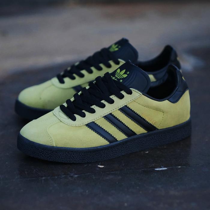 Sepatu Sneakers Casual Original ADIDAS GAZELLE OG LEMON GREEN green, 43  di Pootstepsid Tokopedia - Main Image