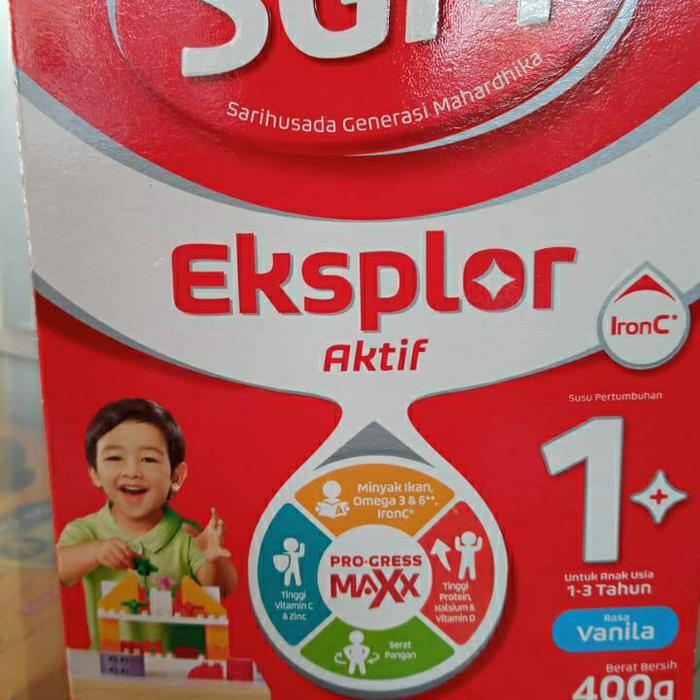 Gambar SGM EKSPLOR 1+ VANILLA 400gram dari Nie Susu undefined Tokopedia