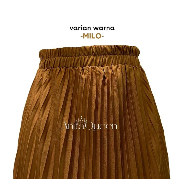 Gambar Rok Panjang Muslimat/ROk Jumbo PremiumTermurah/Rok kerja wanita dewasa - Milo dari ANITAQUEEN.ID undefined Tokopedia