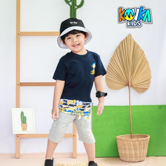 Gambar Setelan Baju Kaos Anak Laki Laki 2 4 6 8 10 Tahun / Pakaian Anak Cowok - DUCK, 10 dari etalase-cod undefined Tokopedia