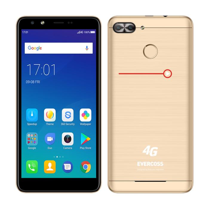 Gambar Evercoss Xtream 1 Plus ( U6 ) - Gold dari Evercossofficial undefined Tokopedia