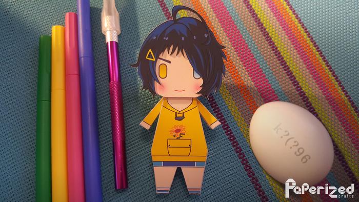 Gambar Anime Figure Papercraft - Wonder Egg Priority: Ai Ohto dari Maki's Collections undefined Tokopedia