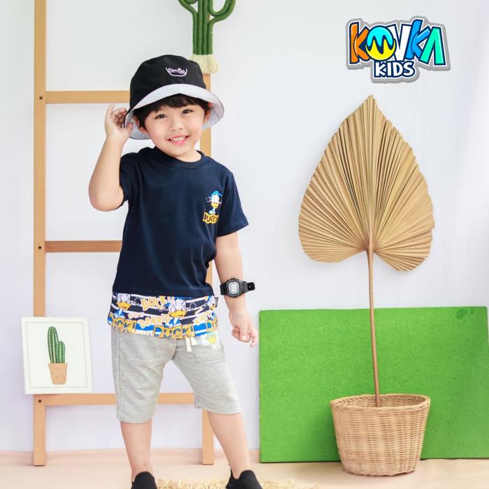 Gambar Setelan Kaos Anak Laki 1 2 3 4 5 6 7 8 9 10 Tahun / Setelan Baju Anak - DUCK, 2 dari etalase-cod undefined Tokopedia