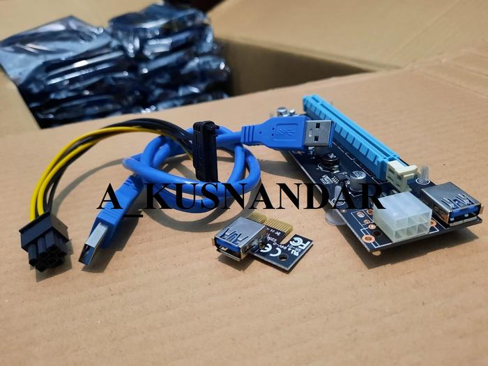 Jual RISER VGA limited.stock mining gaming rendering dll. - Kota ...