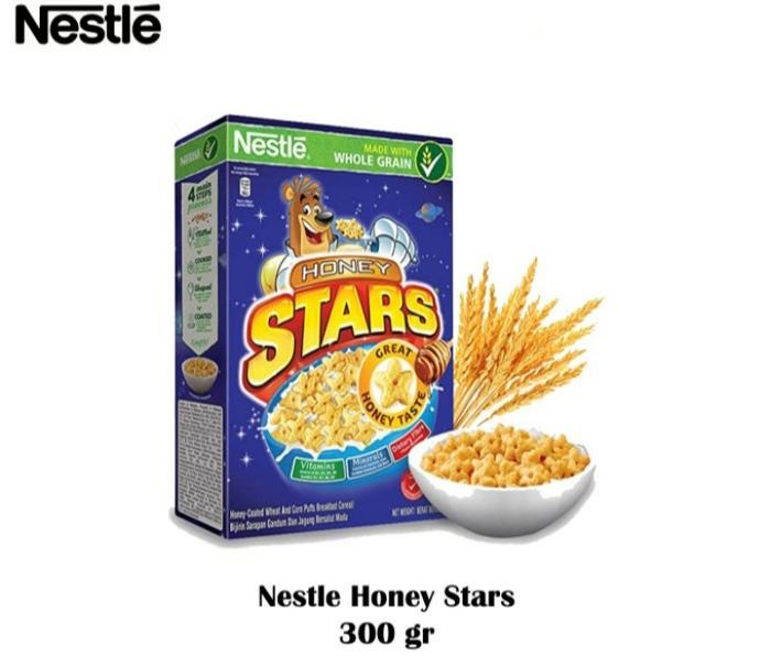 Gambar NESTLE HONEY STARS BOX| sereal gandum jagung 300g dari MINIMARKET INDAH PACCERAKKANG undefined Tokopedia