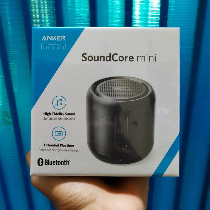 Gambar Anker Soundcore mini A3101 Portable Bluetooth Speaker Original Resmi - Hitam dari yudhistira jaya electronic undefined Tokopedia