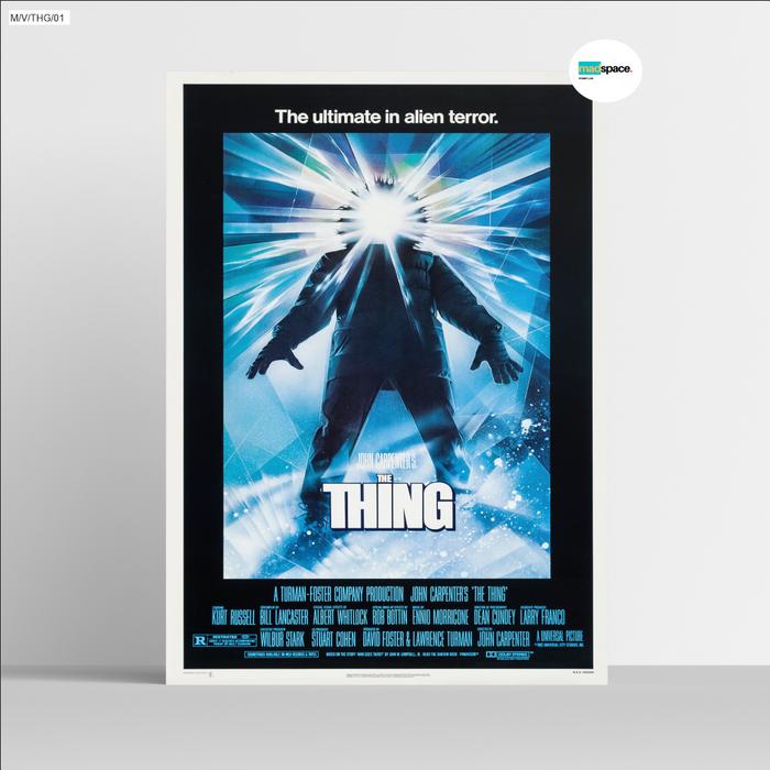 Gambar POSTER FILM VINTAGE THE THING + FRAME - THG-01 dari madspace hobby undefined Tokopedia