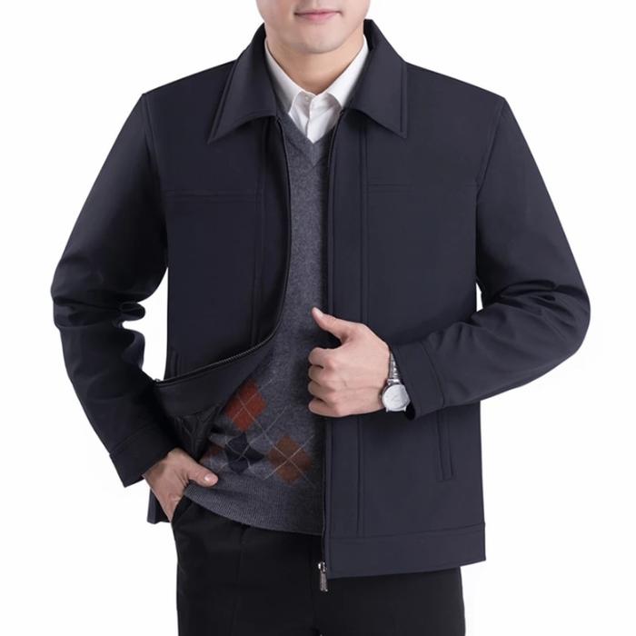Gambar Jaket jas formal / Jasket/ Jaket kantor/Jaket semi jas pria terbaru - biru navy, S dari ORIGINAL SNUG undefined Tokopedia