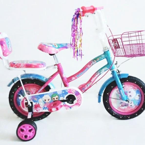 Gambar Sepeda Anak Evergreen Daisy 12 / 16 Perempuan Cewek SNI COD NEW Kredit - Princess Pink, 16 dari Sepeda dan Motor Listrik undefined Tokopedia