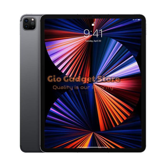 Gambar Apple iPad Pro 5th Gen 2021 12.9 Inch 256GB Wifi Only M1 Chip Mini LED - Space Grey, Wifi dari Gio Gadget Store Official undefined Tokopedia