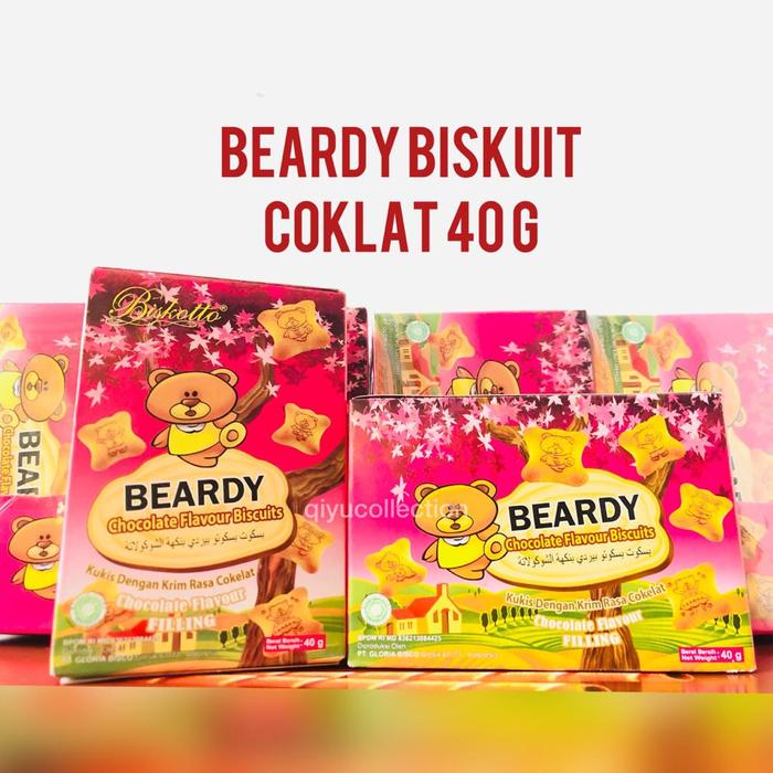 Gambar Beardy Biskuit Coklat Hello Panda Cemilan Anak Murah 40gr dari Pusat Cemilan Qiyu undefined Tokopedia