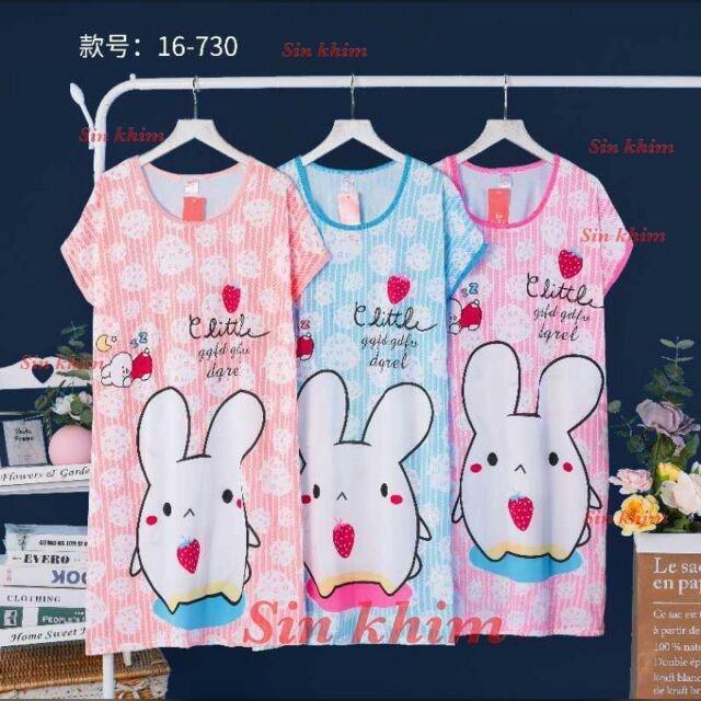 Gambar Lelang Daster Baju Tidur Import Wanita - 7.Party, Biru dari Nano Branded Kids undefined 3 Tokopedia