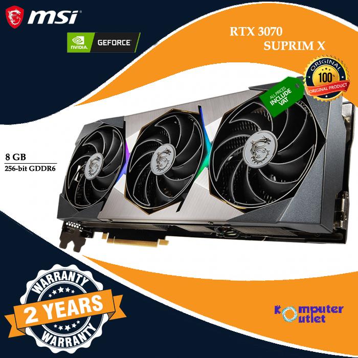 Vga Msi Rtx Rtx 3070 Suprim X 8gb Price History For MSI GeForce