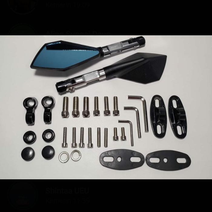 Gambar Spion Tomok V2 Full CNC - Silver dari TSAIndonesia undefined Tokopedia