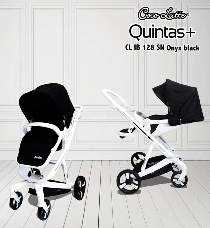 Gambar Stroller Cocolatte Quintas Plus - Onyx Black dari Studio Dua Delapan undefined Tokopedia