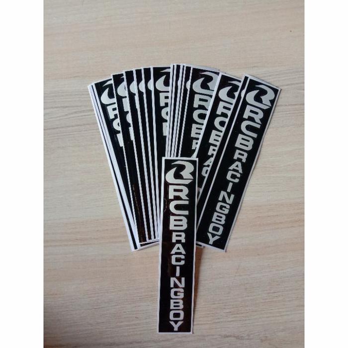 Gambar stiker shok racing boy sticker shock depan rcb - Hitam dari Project Ra undefined Tokopedia