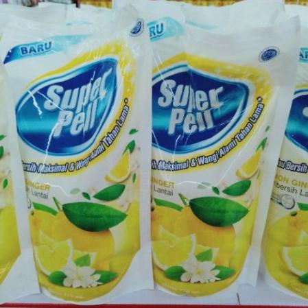 Gambar super pell pembersih lantai 770ml - Kuning dari imemstore undefined Tokopedia