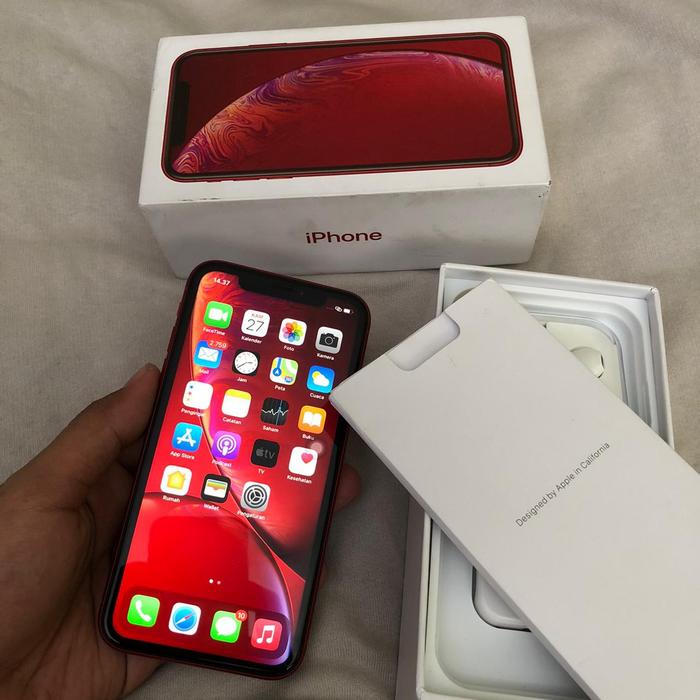 Gambar Iphone XR 64GB Fullsett dari OemahGadgetSmg undefined Tokopedia