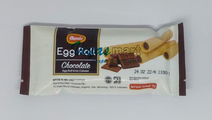 Gambar Monde Egg Roll / Eggroll Krim 35gr - Coklat dari Viyas Mart undefined Tokopedia