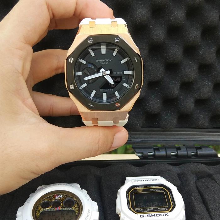 Jual Gshock G-Shock GA2100 Mod Custom Royal Oak GA-2100 Metal - Kota  Surabaya - joojoostore | Tokopedia
