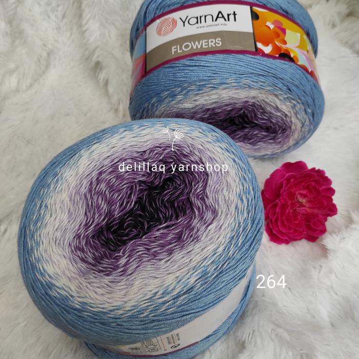 Gambar Benang Rajut Impor Yarnart Flowers Satu - 264 dari DelillaQ Yarnshop undefined Tokopedia