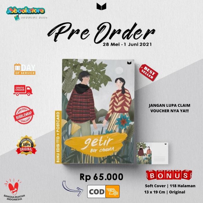 Gambar Novel Getir + TTD - Boy Candra - BUKU + TTD dari Jbbookstore undefined Tokopedia