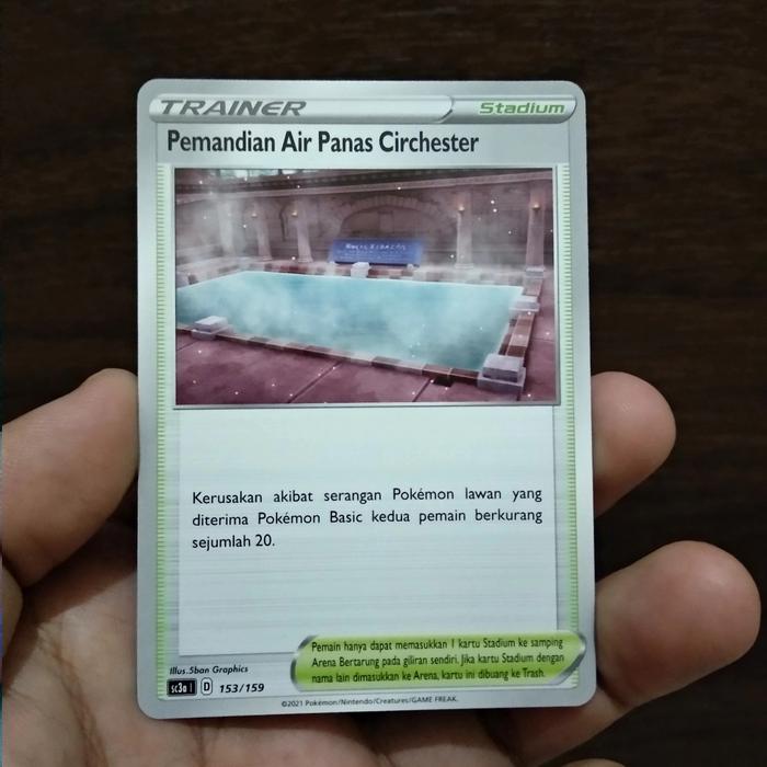 Gambar Pemandian Air Panas Circhester Pokemon TCG Indonesia dari ExtraDeck TCG undefined Tokopedia