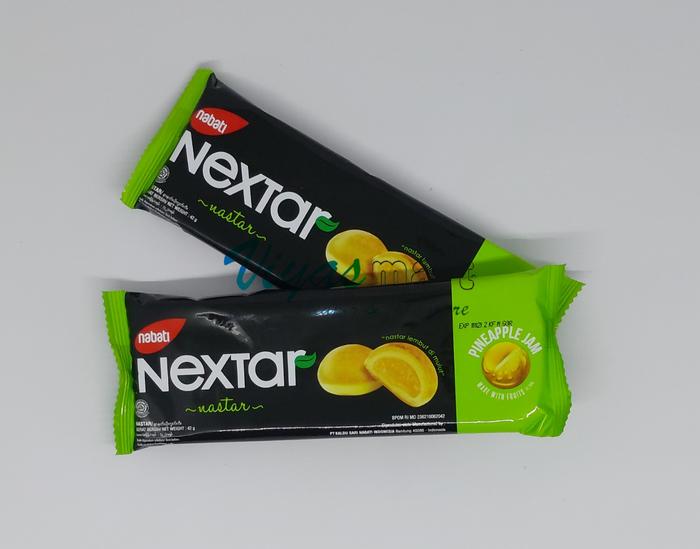 Gambar Nabati Nextar Biscuit isi krim 42gr - Nanas dari Viyas Mart undefined Tokopedia