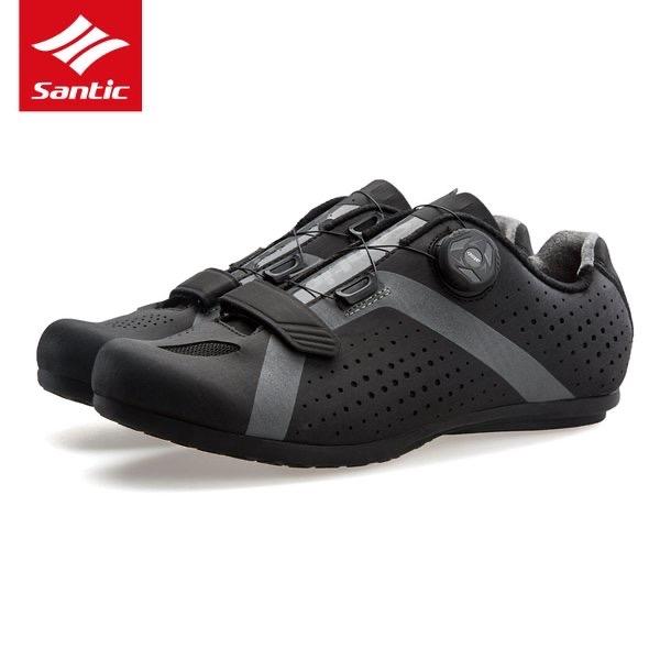 Sepatu Non Cleat Roadbike Santic Black 39