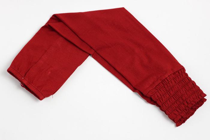 Gambar Manset Tangan Selengan Kerut - Maroon dari House Of Seas undefined Tokopedia