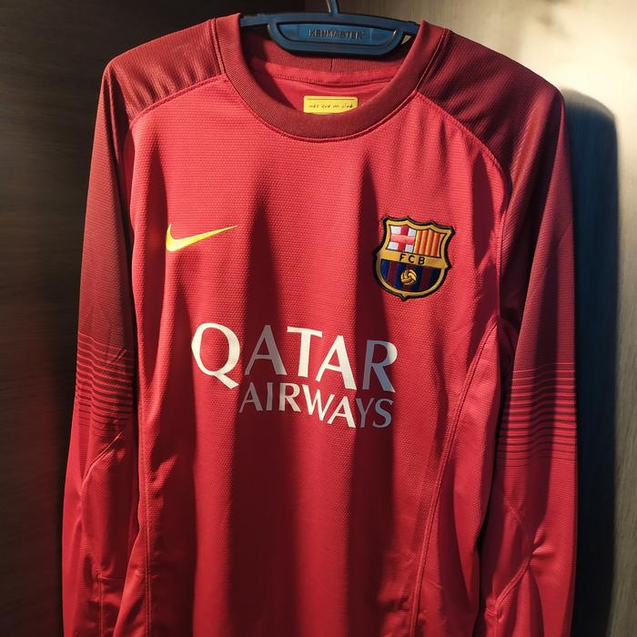 Gambar jersey Gk barcelona Player issue dari toniprasetyo undefined Tokopedia