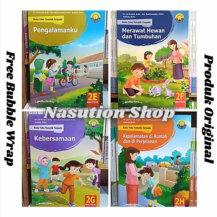 Jual Buku Tematik 2a 2b 2c 2d 2e 2f 2g 2h Yudhistira K13 Revisi Kelas 2 ...