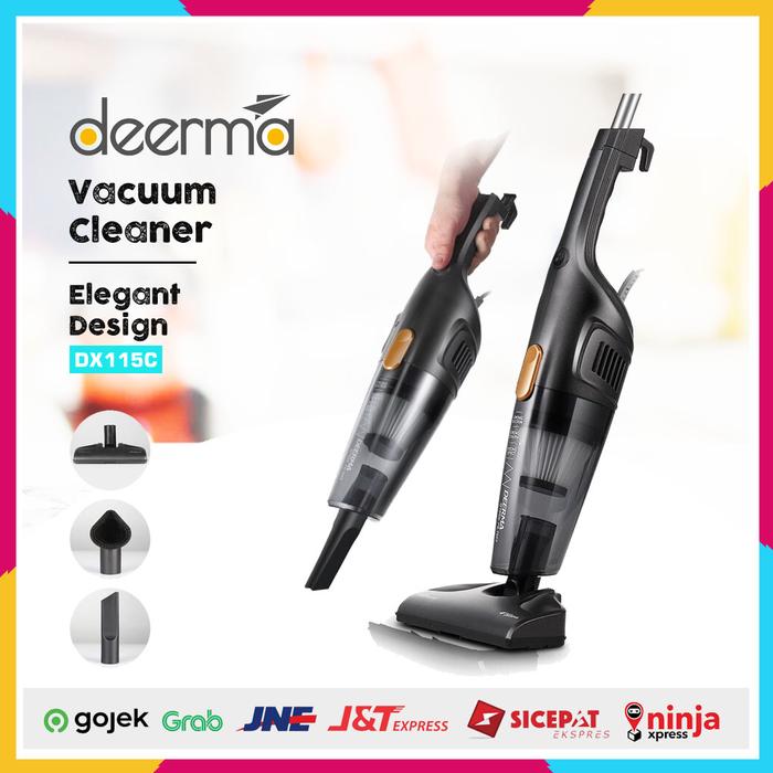 Gambar Deerma DX115C Portable 2 in 1 Vacuum Cleaner Penyedot Debu 600 Watt dari Home Electro undefined Tokopedia