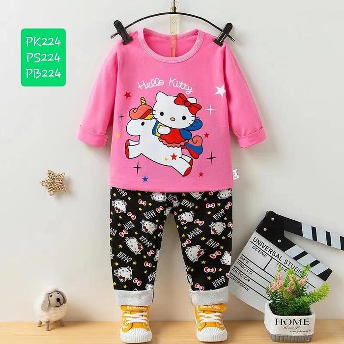 Gambar Baju tidur import anak cewe - hello kitty, 80 dari LJ Kids Shop undefined Tokopedia