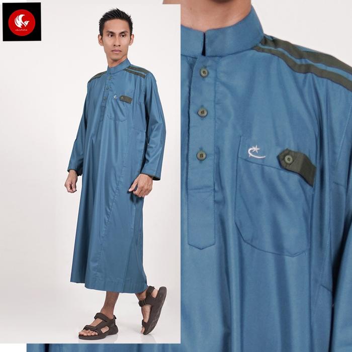 Gambar Jubah Cordova Toska Pakaian Setelan Gamis Pria Al-Isra - Toska, S dari Okechuku Kota Administrasi Jakarta Barat Tokopedia